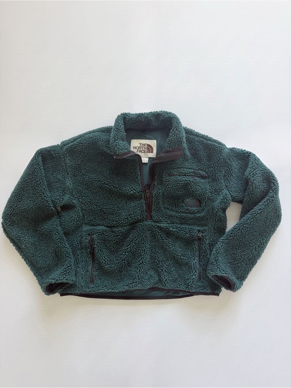 The North Face Women’s Extreme Pile Sherpa Fleece Half-Zip Pullover size XS NWOT
